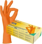 Рукавички нітрилові AMPri Style Orange (100 шт. / 50 пар), помаранчеві, розмір XS - изображение 1