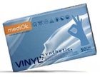 Рукавички медичні Вінілові Синтетичні (Вітріл/Vitryl) MediOk, розмір XL, (100 шт./50 пар) блакитні - изображение 1
