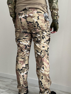 Военные тактические штаны SoftShell MultiCam Софт Шелл Мультикам XXL - изображение 3