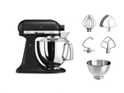 Кухонна машина KitchenAid Artisan 4,8 л 5KSM175PSEBK з відкидним блоком чавун
