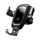 Автодержатель Baseus Wireless Fast Charger Metal Gravity Car Mount Black Черный