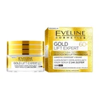Питательный крем для разглаживания морщин с золотом 60+ Eveline Cosmetics