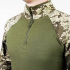 Военная тактическая мужская рубашка пиксель 54/4 КОЗАК Убакс с длинным рукавом - изображение 1