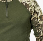Военная тактическая мужская рубашка пиксель 54/4 КОЗАК Убакс с длинным рукавом - изображение 4