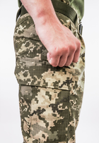 Пиксельная Военная Форма ВСУ Козак (ММ-14) 48 размер рип-стоп саржа хлопок штаны + куртка - изображение 4