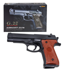 Страйкбольний пістолет Galaxy Beretta G22 металевий MiC (G22) (195779) - зображення 1