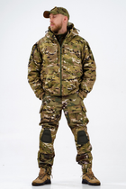 Тактическая теплая военная куртка, Камуфляж: Мультикам, Размер: 50 - изображение 2