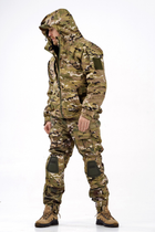 Тактична тепла військова куртка, Камуфляж: Мультикам, Розмір: 56 - зображення 6