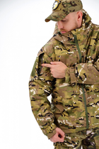 Тактична тепла військова куртка, Камуфляж: Мультикам, Розмір: 56 - зображення 10