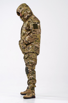 Тактическая теплая военная форма комплект костюм ( Куртка + Штаны ), Камуфляж: Мультикам, Размер: 54 - изображение 9