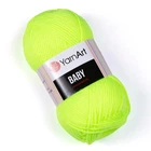 Пряжа YarnArt Baby 8232 Салатовый неон