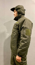 Тактична зимова курточка НГУ хакі. Зимовий бушлат олива водостійкий Розмір 54 - зображення 6