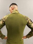 Боевая рубашка Убакс утепленная с длинным рукавом Мультикам. Тактическая рубашка Ubacs Размер 44 - изображение 4
