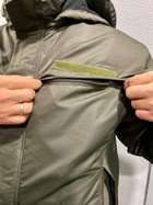 Тактическая зимняя курточка НГУ хаки. Зимний бушлат олива непромокаемый Размер 44 - изображение 8