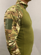 Боевая рубашка Убакс утепленная с длинным рукавом Мультикам. Тактическая рубашка Ubacs Размер 44 - изображение 5