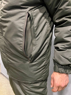 Тактическая зимняя курточка НГУ хаки. Зимний бушлат олива непромокаемый Размер 44 - изображение 9