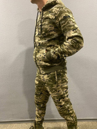 Трикотажний костюм на Флісі піксель Розмір XXL - зображення 3