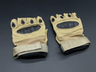 Тактические перчатки беспалые Размер L - изображение 3