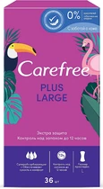 Прокладки женские ежедневные, 36 шт - Carefree Large Plus 36шт (793745-21506)