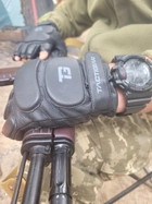 Рукавички тактичні шкіряні Power System PS-8801 Patrol Black M - зображення 6