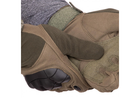 Тактические перчатки Military Gloves олива размер L (полнопалые военные с закрытыми пальцами осень-зима для военных ВСУ) US-GO47 - изображение 3