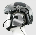 Активные наушники Earmor М32Н с креплением под шлем (Серый) - изображение 3