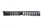 Цівка 5KU KeyMod Long Handguard for AK Black - зображення 3