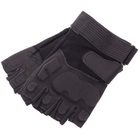Тактичні рукавички з відкритими пальцями Zelart Action 8811 розмір M Black - зображення 6