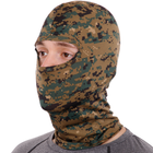 Подшлемник балаклава тактическая Zelart Action 9198 Camouflage - изображение 1