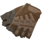 Перчатки тактические с открытыми пальцами Zelart Action 8808 размер M Olive - изображение 6
