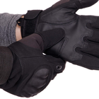Рукавички тактичні із закритими пальцями Zelart Action 8798 розмір XL Black - зображення 5