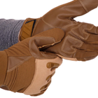 Перчатки тактические с закрытыми пальцами Zelart Action 8795 размер M Khaki - изображение 4