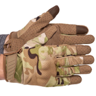Перчатки тактические с закрытыми пальцами Zelart Action 8816 размер M Camouflage - изображение 1