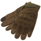 Перчатки тактические с закрытыми пальцами Zelart Action 8816 размер L Olive - изображение 6