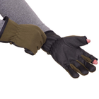 Перчатки тактические теплые Zelart Sprinter 9241 размер L Olive - изображение 4