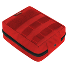 Подсумок-аптечка ORPRO с креплением MOLLE (Красный, Cordura 1000D, 18х12,5х8,5 см) - изображение 5