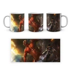 Чашка кружка Gee! Attack on Titan Атака Титанов Колоссальный титан AOT 002.06