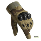 Тактические перчатки с сенсорной накладкой - Militang Z908 - XL - изображение 3