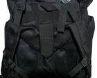 Чоловічий рюкзак похідний A21 водонепроникний тактичний рюкзак на 70 л з чохлом трубчастий каркас передні стяжки - зображення 7