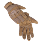 Тактичні рукавиці Повнопалі M-Pact 3 захисні Mechanix MX-FIT, L Койот - зображення 3