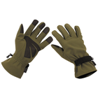 Тактические перчатки MFH Softshell с частичным усилением олива р-р L (15780B_L) - изображение 1