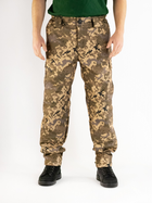 Тёплые военные штаны (осень-зима), пиксель Softshell (софтшел), розмір 60 - изображение 3