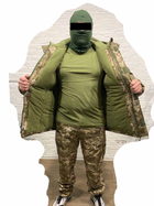 Бушлат зимовий та штани костюм військовий Пиксель (куртка військова зимова) 54 розмір ЗСУ (338131) - изображение 6