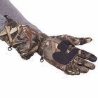 Перчатки тактические теплые с закрытыми пальцами Zelart 9242 размер L Camouflage - изображение 4