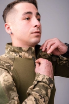 Рубашка тактическая убакс GorLin 54 Хаки (Т-44) - изображение 5