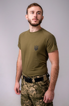 Тактическая футболка GorLin 44 Хаки (НАТО-О к/р) - изображение 1