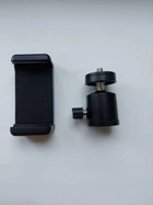 Держатель для телефона на шаровой головке 1/4 с зажимом для смартфонов шириной 55–85 мм (7E183433EF99)