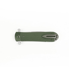 Нiж складний кишеньковий, туристичний Flipper Adimanti Samson-GR Green 212 мм - зображення 5