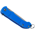 Нож складной карманный, туристический, EDC Ontario 8900BLU OKC Navigator Liner Lock Blue 138 мм - изображение 4