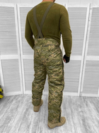 Тактическая теплая зимняя военная форма комплект костюм ( Куртка + Штаны ), Камуфляж: Пиксель ВСУ, Размер: L - изображение 6